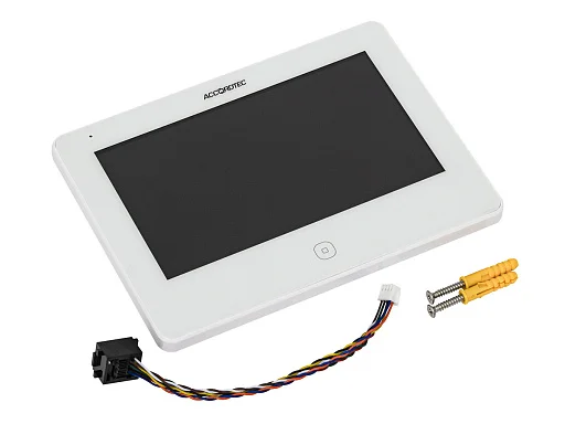 Монитор видеодомофона AccordTec AT-VD 770W WH