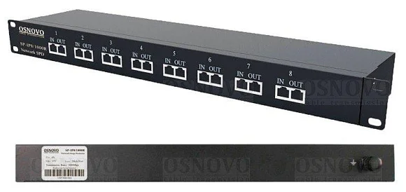 Грозозащита OSNOVO SP-IP8/1000R