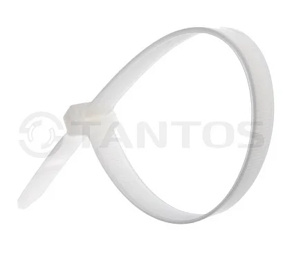 Хомут nylon 150x2,5 мм 100 шт. белый Tantos