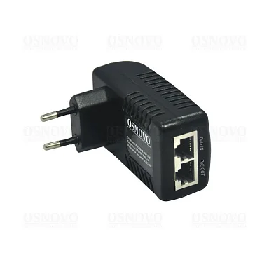 PoE Инжектор OSNOVO Midspan-1/151GA, 1 PoE,  до 15,4 Вт