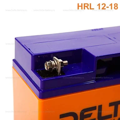 Аккумулятор Delta HRL 12-18 Х AGM (12 В / 18 Ач)