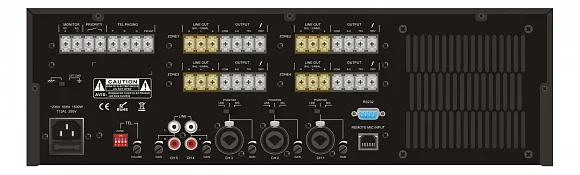 Roxton IP-A4060MP Трансляционный усилитель 60 Вт, на 4 зоны