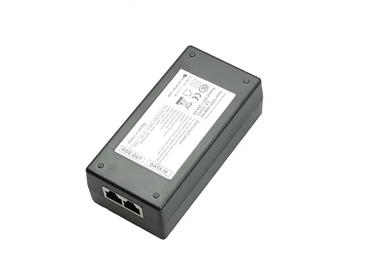 PoE Инжектор TRASSIR TR-I65WPoE, 1 PoE,  до 65 Вт