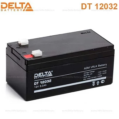 Аккумулятор Delta DT 12032 AGM (12 В / 3,2 Ач)