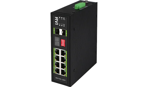 Коммутатор RVi RVi-1NSI8GP-2S