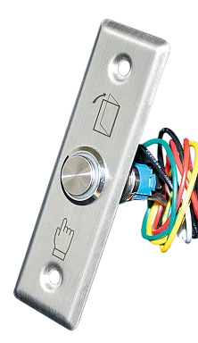 Кнопка выхода Tantos TDE-02 Light врезная механическая