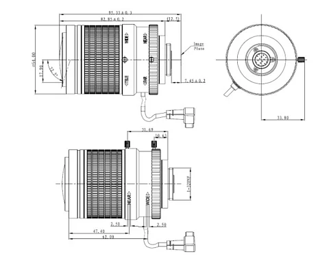 Объектив Dahua DH-PLZ20C0-P