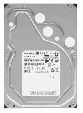 Жесткий диск HDD Toshiba MG04ACA100N,  1 ТБ, 128 МБ 7200 об/мин