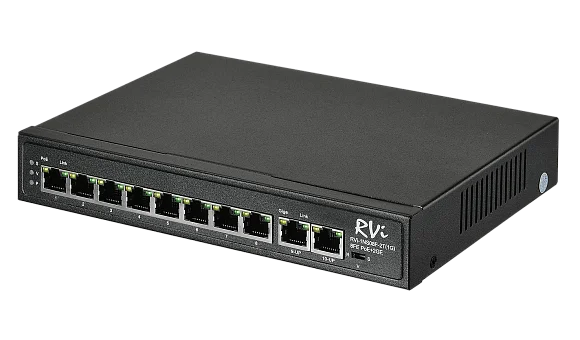 Коммутатор RVi RVi-1NS08F-2T (1G)