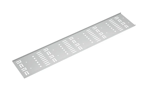 Cabeus VCM-18U-GY (10611c) Вертикальный 1U кабельный органайзер 19" Серый