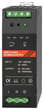Блок питания Smartec ST-PS205DDX-BK  24 В / 5А