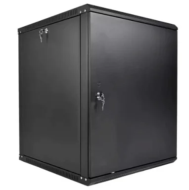 ЦМО ШРН-Э-15.350.1-9005 Настенный 15U телекоммуникационный шкаф 19"