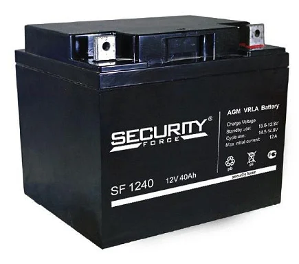 Аккумулятор Security Force SF 1240 AGM (12 В / 40 Ач)