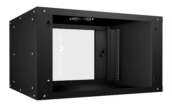 Cabeus WSC-05D-6U55/45-BK (10172c) Настенный 6U телекоммуникационный шкаф 19"