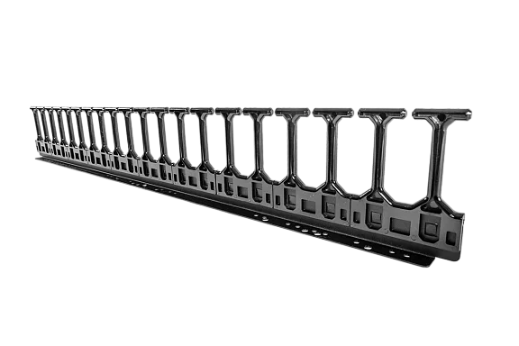 ЦМО ВКО-П-20/42U-9005 Вертикальный 42U кабельный органайзер 19" Черный