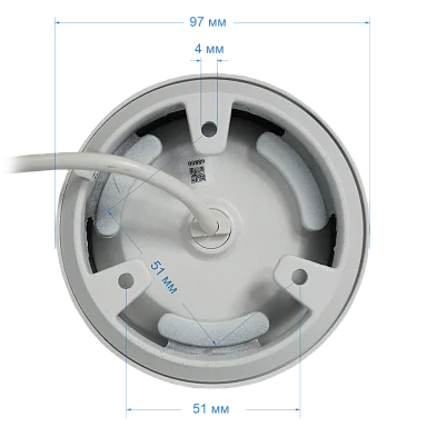Space Technology ST-VF5911 PRO STARLIGHT FORT (2,8мм) IP Видеокамера 5 Мп, объектив 2,8 мм