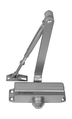 Дверной доводчик Tantos TS-DC065 серебро до 75 кг, EN3