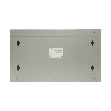 Space Technology ST-NC6U01 (СЕРЫЙ) С ПОЛКОЙ, (версия 2) Настенный 6U телекоммуникационный шкаф 19"