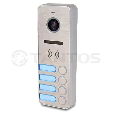 Вызывная панель Tantos iPanel 2 HD (Metal) 4 аб.