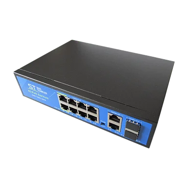 Коммутатор Space Technology ST-S814POE (8G/2G/2S/150W/АB/2BT) PRO