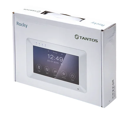 Монитор видеодомофона Tantos Rocky HD Wi-Fi (White)