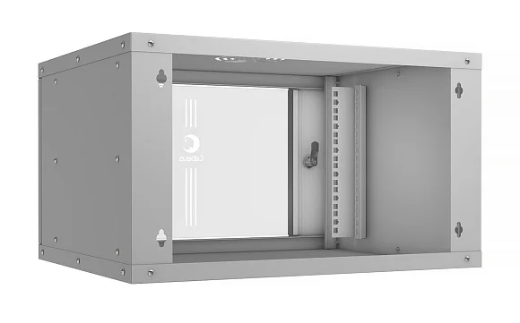 Cabeus WSC-05D-6U55/45 (10170c) Настенный 6U телекоммуникационный шкаф 19"