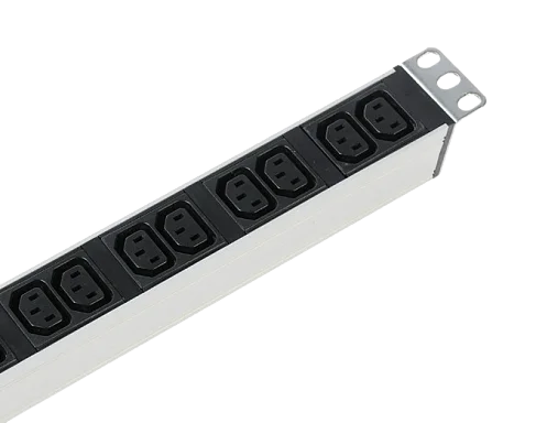 Rem R-16-10S-10C13-FI-1420-3 Вертикальный блок розеток 19" , до 16А