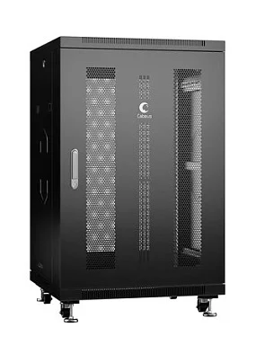 Cabeus ND-05C-18U60/80-BK (8562c) Напольный 18U телекоммуникационный шкаф 19"