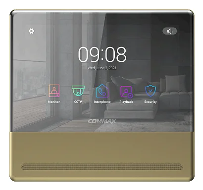 Монитор видеодомофона Commax CDV-70QT/XL (Золото)