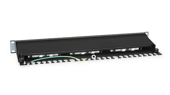 Cabeus PL-24-Cat.5e-SH-Dual (7002c) Патч-панель 19"  на 24 порта