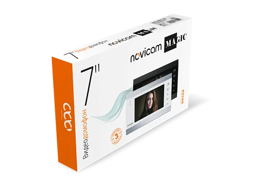 Монитор видеодомофона Novicam WHITE MAGIC 7С Novicam v.4776