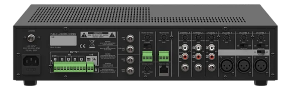 Roxton MX-120 Трансляционный усилитель 120 Вт, на 5 зон