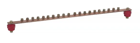 Шина заземления Cabeus CGB-IN-1U-20-19 (11134c)