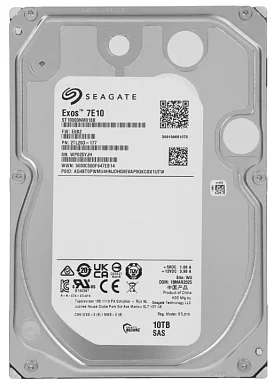 Жесткий диск HDD SEAGATE ST10000NM018B,  10 ТБ, 256 МБ 7200 об/мин