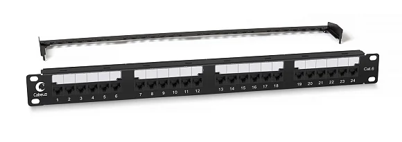 Cabeus PL2-24-Cat.6-Dual (10589c) Патч-панель 19"  на 24 порта