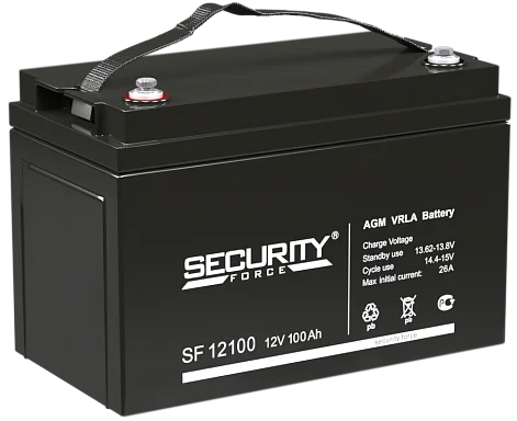 Аккумулятор Security Force SF 12100 AGM (12 В / 100 Ач)