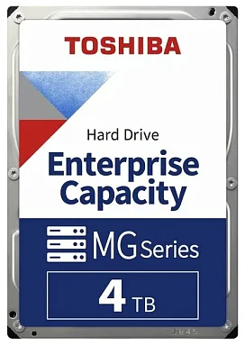 Жесткий диск HDD Toshiba MG04ACA400E,  4 ТБ, 128 МБ 7200 об/мин