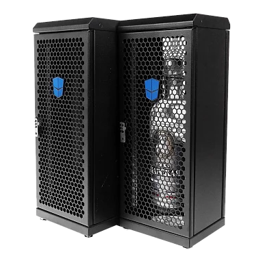 ЦМО ШТК-СП-С-8.1.1-9005  U телекоммуникационный шкаф