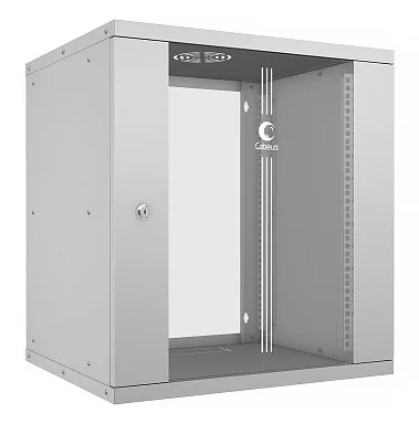 Cabeus WSC-05D-12U55/45 (10179c) Настенный 12U телекоммуникационный шкаф 19"