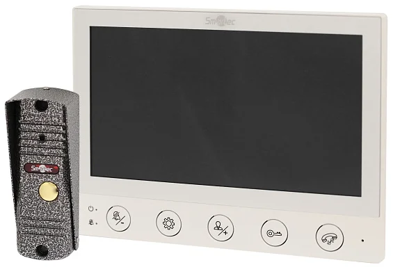 Комплект видеодомофона Smartec ST-MS607S-WT