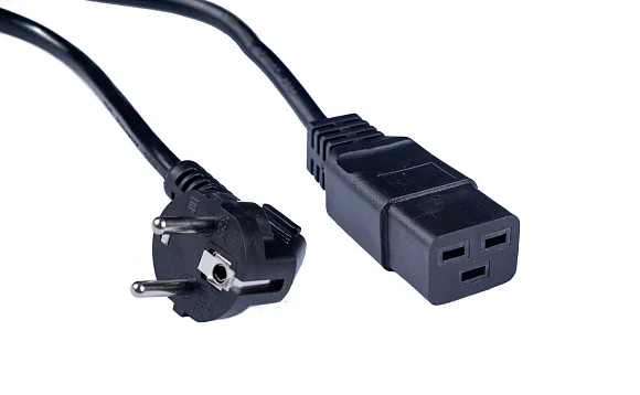Cabeus PC-S22-IEC19-1.5-3.0M (12258c) кабель питания Schuko + IEC 320 C19, 3 м