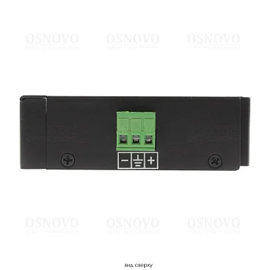PoE Инжектор OSNOVO Midspan-1/903X(Booster), 1 PoE,  до 90 Вт