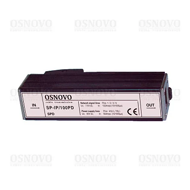 Грозозащита OSNOVO SP-IP/100PD