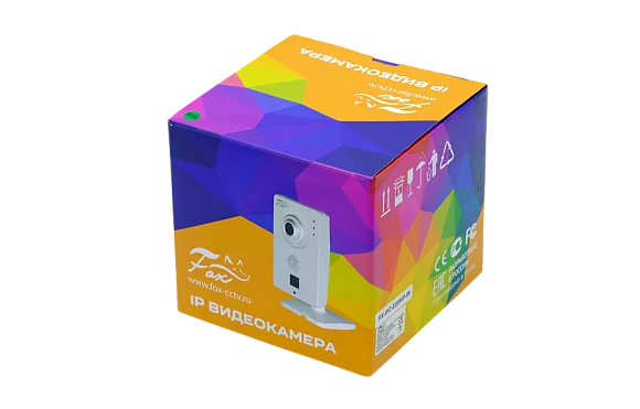 FOX FX-IPC-E20WP-IR H.265 IP Видеокамера 2 Мп, объектив 2,8 мм