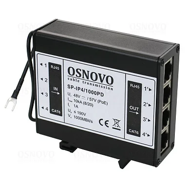 Грозозащита OSNOVO SP-IP4/1000PD
