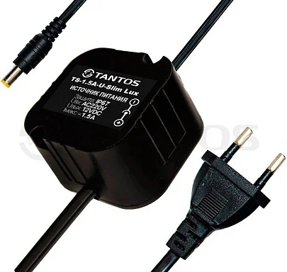 Блок питания Tantos TS-1,5A-U-Slim Lux  12 В / 1,5А