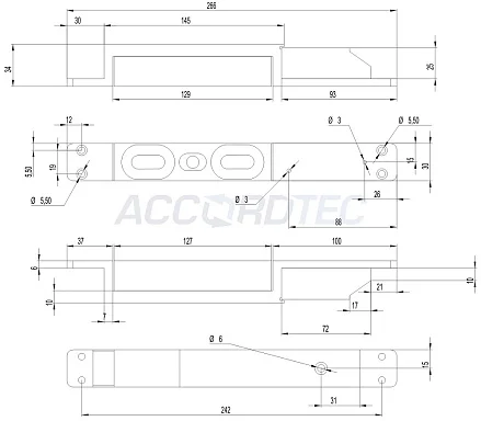AccordTec ML-1200N2 с герконом