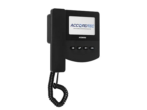 Монитор видеодомофона AccordTec AT-VD433C BL