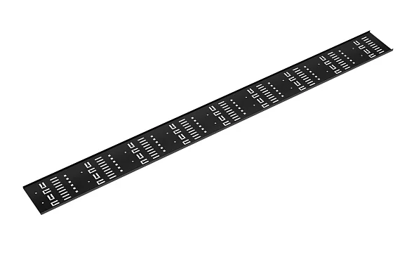 Cabeus VCM-37U-BK (10620c) Вертикальный 37U кабельный органайзер 19" Черный