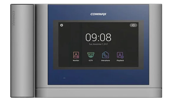 Монитор видеодомофона Commax CDV-704MHA Синий